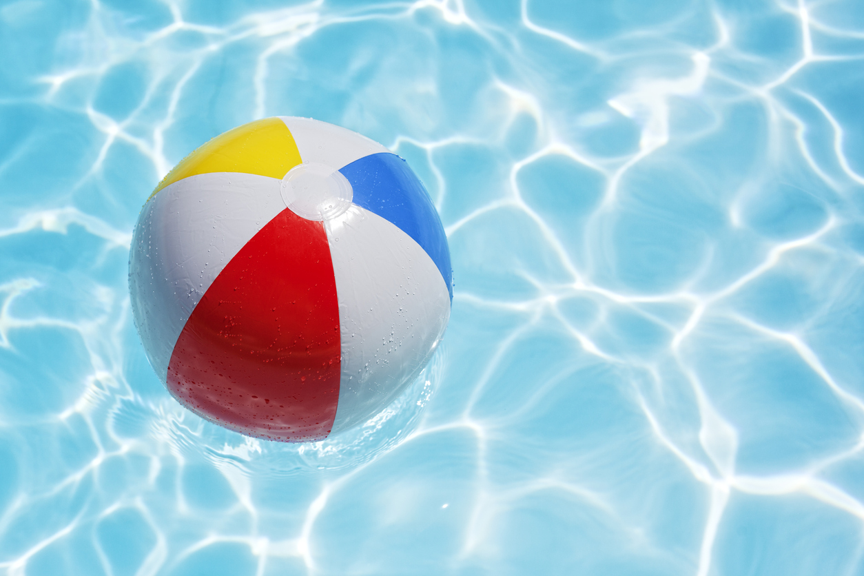 Badboll i pool